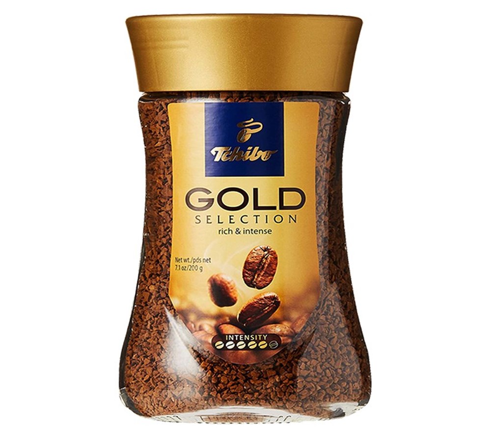 Tchibo Instant Coffee Gold Selection 200G